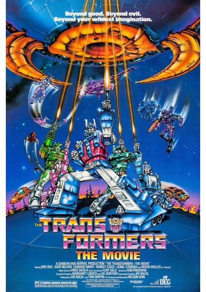 The Transformers The Movie (1986) (Folyo / Afiş / Poster) 8013 ( 50 cm x 70 cm )