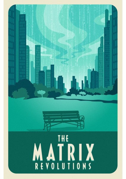 The Matrix Revolutions (2003) 2 (Folyo / Afiş / Poster) 7619 ( 50 cm x 70 cm )