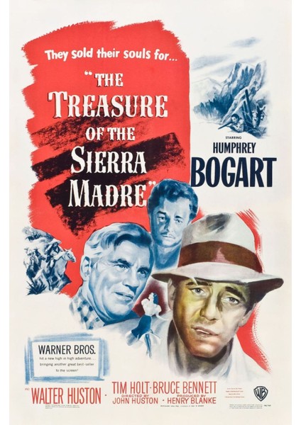 The Treasure Of The Sierra Madre (1948) (Folyo / Afiş / Poster) 8016 ( 50 cm x 70 cm )