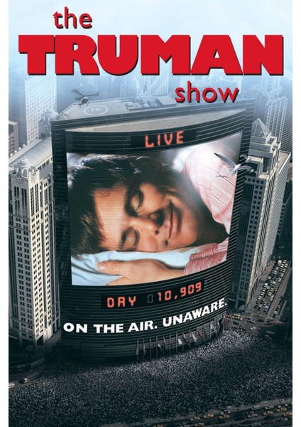 The Truman Show (1998) 1 (Folyo / Afiş / Poster) 8019 ( 50 cm x 70 cm )