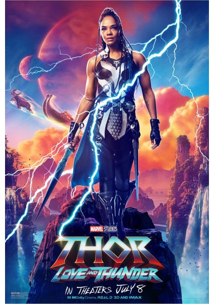 Thor Love And Thunder (2022) 17 Afiş - Poster ( Folyo ) - Afiş - POSTER-8147 ( 50 cm x 70 cm )