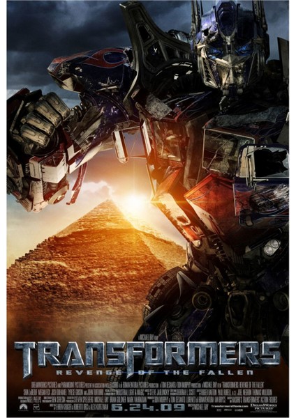 Transformers Revenge Of The Fallen (2009) 1 Afiş - Poster ( Folyo ) - Afiş - POSTER-8371 ( 50 cm x 70 cm )