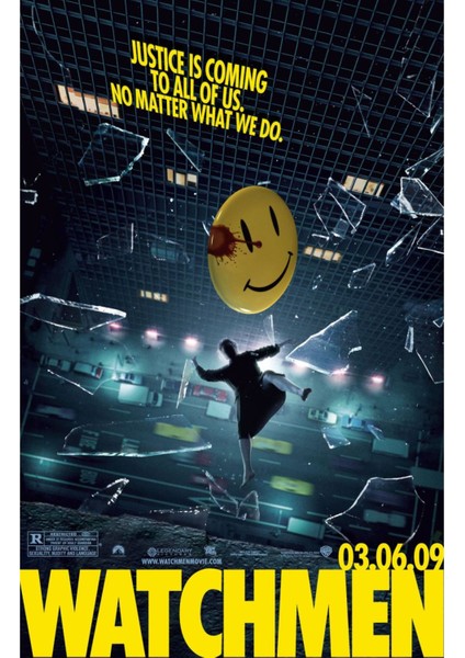 Watchmen (2009) 0004 Afiş - Poster ( Folyo ) - Afiş - POSTER-8619 ( 50 cm x 70 cm )