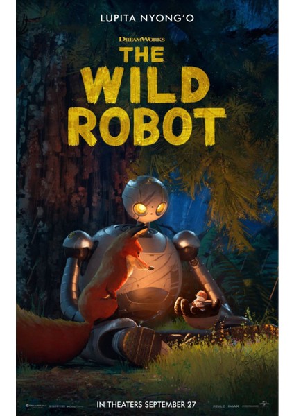 The Wild Robot (2024) 0002 Afiş - Poster ( Folyo ) - Afiş - POSTER-8071 ( 50 cm x 70 cm )