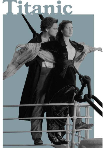 Titanic (1997) Afiş - Poster ( Folyo ) - Afiş - POSTER-8233 ( 50 cm x 70 cm )