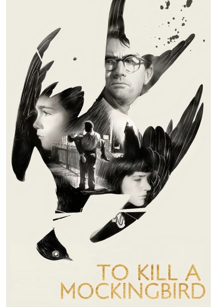 To Kill A Mockingbird (1962) Afiş - Poster ( Folyo ) - Afiş - POSTER-8249 ( 50 cm x 70 cm )
