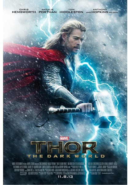 Thor The Dark World (2013) 13 Afiş - Poster ( Folyo ) - Afiş - POSTER-8184 ( 50 cm x 70 cm )