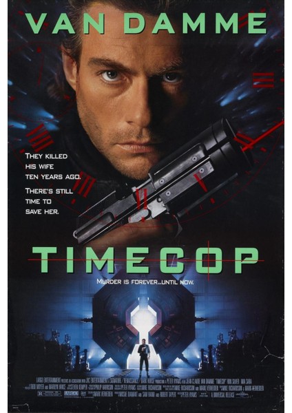 Timecop (1994) Afiş - Poster ( Folyo ) - Afiş - POSTER-8212 ( 50 cm x 70 cm )