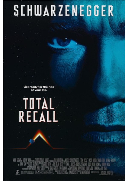Total Recall (1990) 2 Afiş - Poster ( Folyo ) - Afiş - POSTER-8296 ( 50 cm x 70 cm )