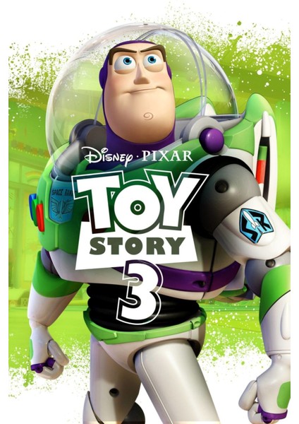 Toy Story 3 (2010) 3 Afiş - Poster ( Folyo ) - Afiş - POSTER-8317 ( 50 cm x 70 cm )