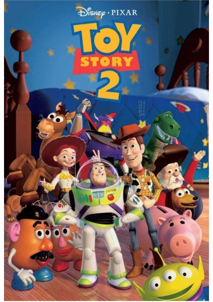 Toy Story 2 (1999) 2 Afiş - Poster ( Folyo ) - Afiş - POSTER-8310 ( 50 cm x 70 cm )