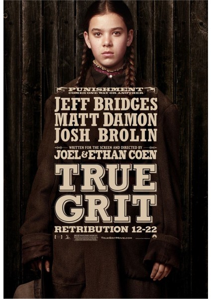 True Grit (2010) 1 Afiş - Poster ( Folyo ) - Afiş - POSTER-8456 ( 50 cm x 70 cm )