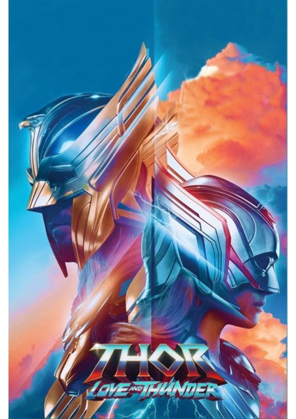 Thor Love And Thunder (2022) 14 Afiş - Poster ( Folyo ) - Afiş - POSTER-8144 ( 50 cm x 70 cm )