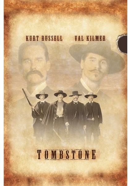 Tombstone (1993) 1 Afiş - Poster ( Folyo ) - Afiş - POSTER-8271 ( 50 cm x 70 cm )