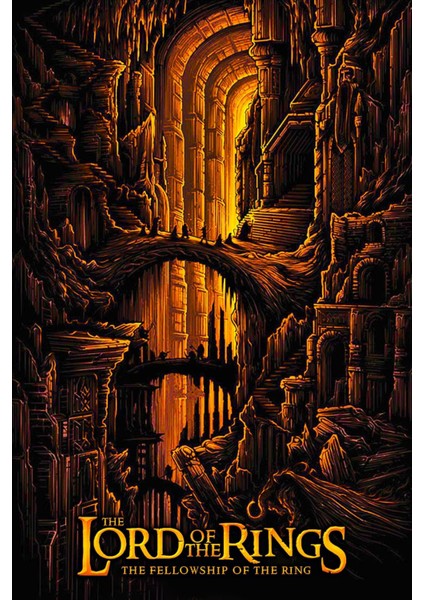 The Lord Of The Rings The Fellowship Of The Ring 2001 12 Poster Afiş ( 50 cm x 70 cm )