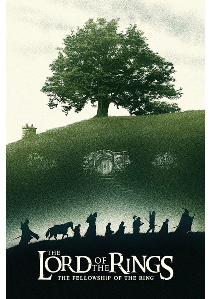 The Lord Of The Rings The Fellowship Of The Ring 2001 2 Poster Afiş ( 50 cm x 70 cm )