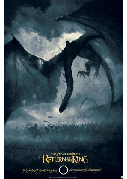 The Lord Of The Rings The Return Of The King 2003 3 Poster Afiş ( 50 cm x 70 cm )