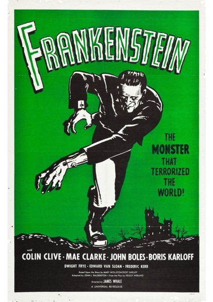 Frankenstein (1931) 1 ( Folyo ) - Afiş - POSTER-2906 ( 70 cm x 100 cm )