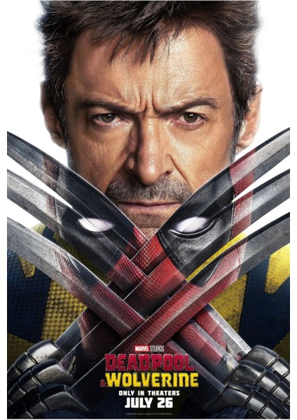 Deadpool & Wolverine (2024) 0001 ( Folyo ) - Afiş - POSTER-2348 ( 70 cm x 100 cm )