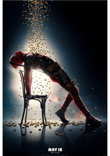 Deadpool 2 (2018) ( Folyo ) - Afiş - POSTER-2372 ( 70 cm x 100 cm )