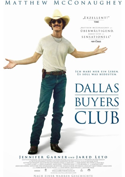 Dallas Buyers Club (2013) ( Folyo ) - Afiş - POSTER-2303 ( 70 cm x 100 cm )