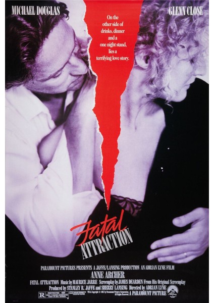 Fatal Attraction (1987) (Folyo / Afiş / Poster) 2821 ( 70 cm x 100 cm )
