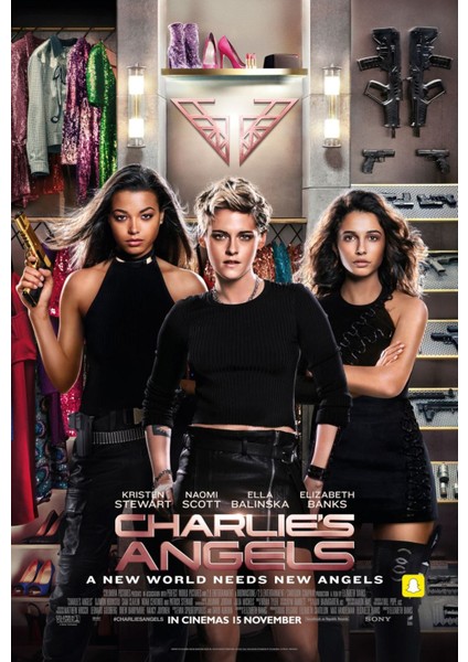 Charlie's Angels (2019) (Folyo / Afiş / Poster) 2108 ( 70 cm x 100 cm )