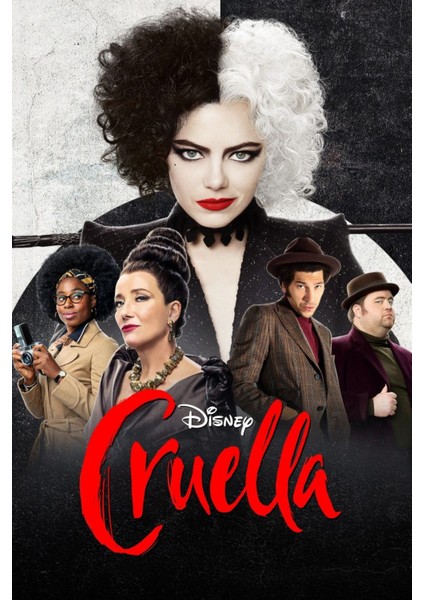 Cruella (2021) (Folyo / Afiş / Poster) 2287 ( 70 cm x 100 cm )