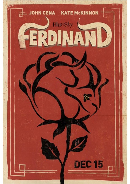 Ferdinand (2017) 1 (Folyo / Afiş / Poster) 2826 ( 70 cm x 100 cm )