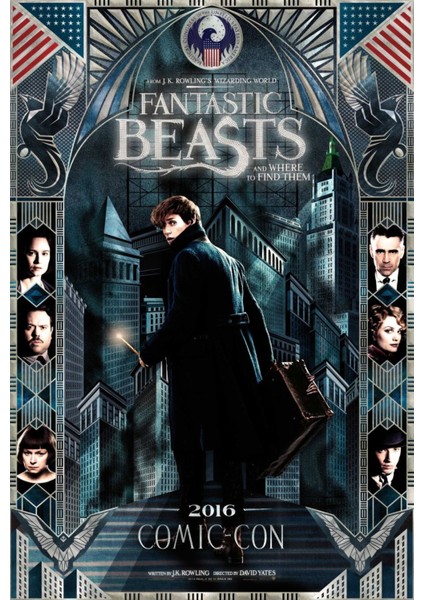 Fantastic Beasts And Where To Find Them (2016) 4 (Folyo / Afiş / Poster) 2772 ( 70 cm x 100 cm )