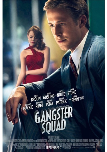 Gangster Squad (2013) 5 (Folyo / Afiş / Poster) 3007 ( 70 cm x 100 cm )