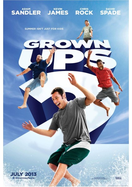 Grown Ups 2 (2013) 0001 (Folyo / Afiş / Poster) 3213 ( 70 cm x 100 cm )