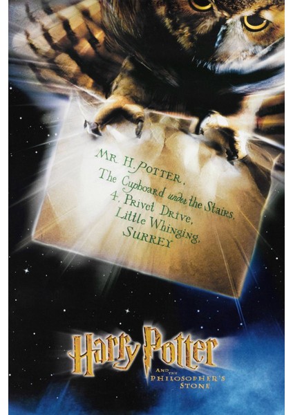 Harry Potter And The Sorcerer's Stone (2001) 0005 (Folyo / Afiş / Poster) 3435 ( 70 cm x 100 cm )