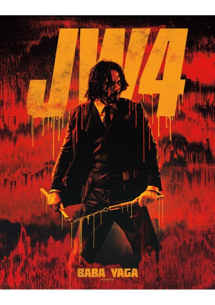 John Wick Chapter 4 (2023) 0008 (Folyo / Afiş / Poster) 3978 ( 70 cm x 100 cm )