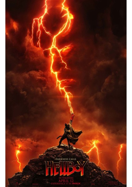 Hellboy (2019) 4 (Folyo / Afiş / Poster) 3453 ( 70 cm x 100 cm )