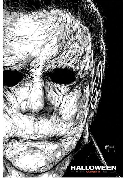 Halloween (2018) (Folyo / Afiş / Poster) 3284 ( 70 cm x 100 cm )