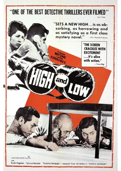 High And Low (1963) (Folyo / Afiş / Poster) 3507 ( 70 cm x 100 cm )