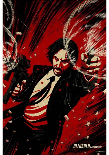 John Wick Chapter 2 (2017) 0009 (Folyo / Afiş / Poster) 3948 ( 70 cm x 100 cm )