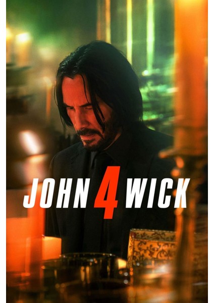 John Wick Chapter 4 (2023) 0016 (Folyo / Afiş / Poster) 3986 ( 70 cm x 100 cm )