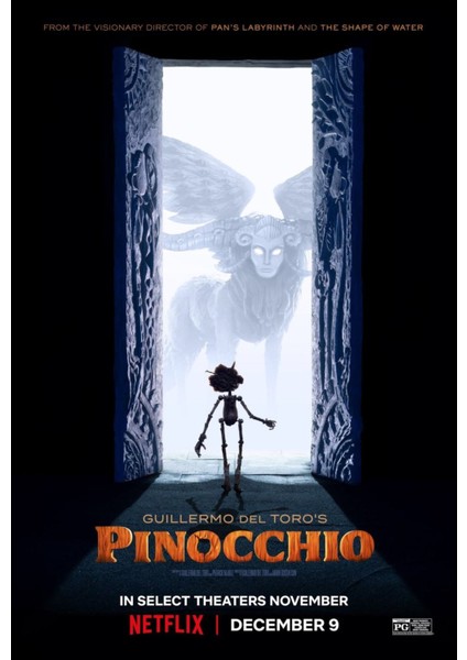 Guillermo Del Toro's Pinocchio (2022) 3 (Folyo / Afiş / Poster) 3262 ( 70 cm x 100 cm )