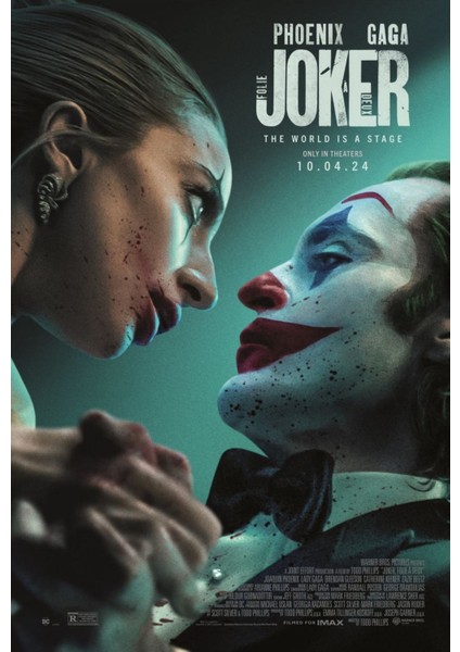 Joker Folie À Deux (2024) 0003 (Folyo / Afiş / Poster) 4005 ( 70 cm x 100 cm )
