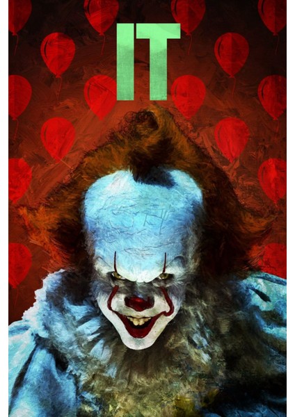 It (2017) 2 (Folyo / Afiş / Poster) 3864 ( 70 cm x 100 cm )