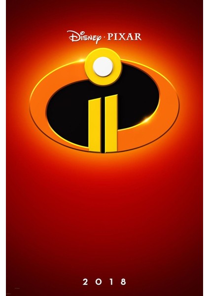 Incredibles 2 (2018) 6 (Folyo / Afiş / Poster) 3748 ( 70 cm x 100 cm )