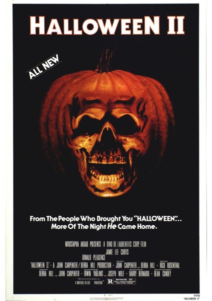Halloween II (1981) 3 (Folyo / Afiş / Poster) 3305 ( 70 cm x 100 cm )