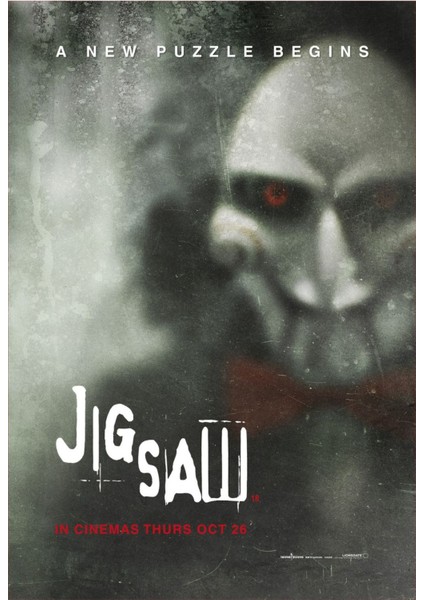 Jigsaw (2017) (Folyo / Afiş / Poster) 3923 ( 70 cm x 100 cm )