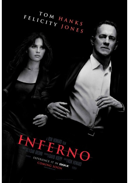 Inferno (2016) 4 (Folyo / Afiş / Poster) 3775 ( 70 cm x 100 cm )