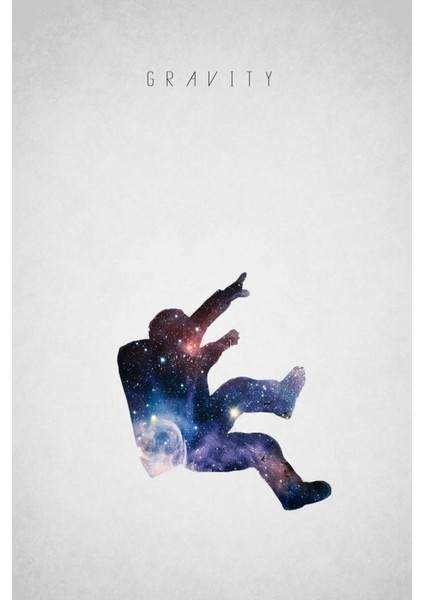 Gravity (2013) 2 (Folyo / Afiş / Poster) 3186 ( 70 cm x 100 cm )