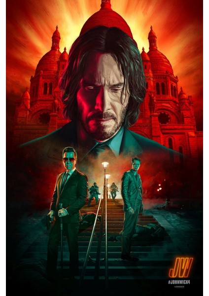 John Wick Chapter 4 (2023) 0001 (Folyo / Afiş / Poster) 3970 ( 70 cm x 100 cm )