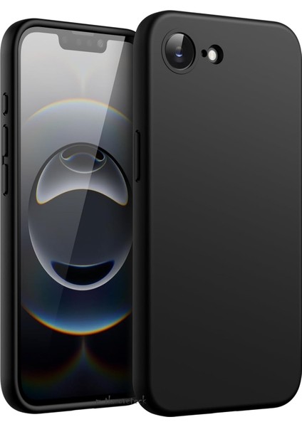 Apple iPhone 16E Kılıf Kamera Korumalı Yumuşak Renkli Silikon Kapak Mat Hisli