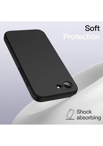Apple iPhone 16E Kılıf Kamera Korumalı Yumuşak Renkli Silikon Kapak Mat Hisli modelleri